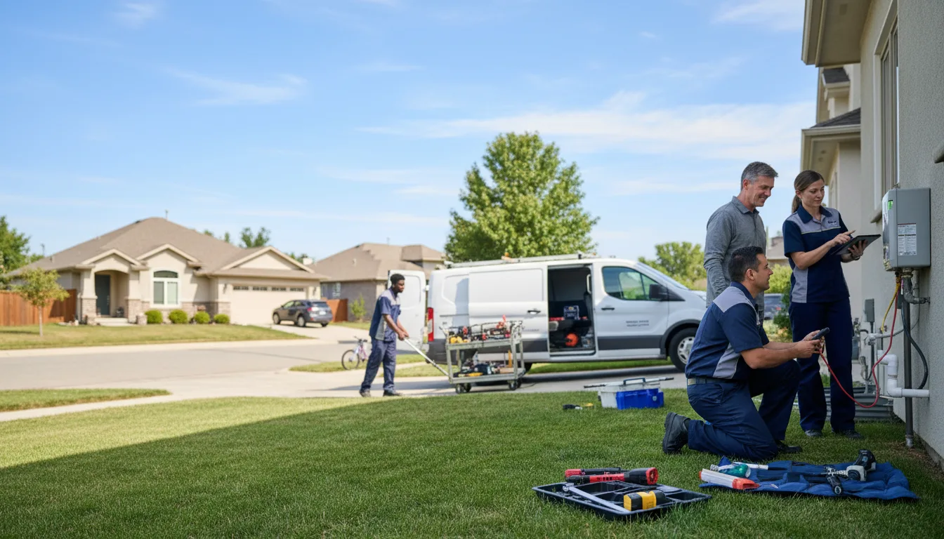 Tankless water heater service in Springfield, GA